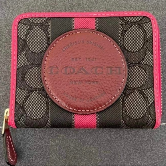 Coach Bags Coach Dempsey Small Zip Around Wallet In Signature